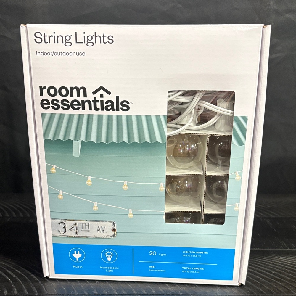 String Lights - Warm White - Room Essentials